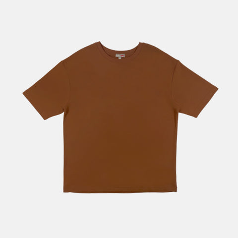 SPAO Men Short Sleeve Tshirt SPLCE38C01 Dark Orange