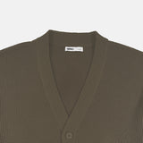 SPAO Men Long Sleeve Cardigan SPLCE38C03 Dark Khaki