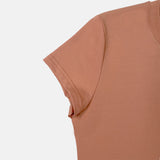 SPAO Women Short Sleeve Tshirt SPLCE38G01 Coral