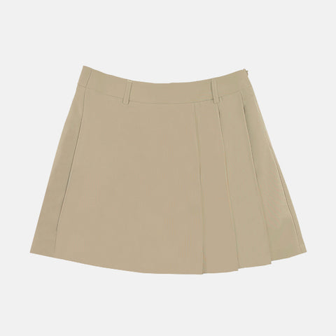 SPAO Women Banding Skort SPLCE38G06 Light Brown