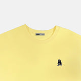 SPAO Men Short Sleeve Embroidered Tee SPLCE4TC02 Yellow