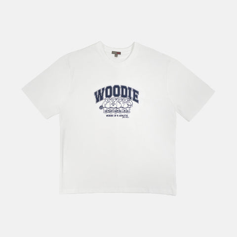 SPAO Men Short Sleeve Woodie Tee SPLCE4TC03 Off White