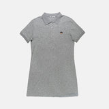 SPAO Women Short Sleeve Polo Dress SPLCE4TG01 Grey