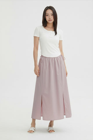 Women Woven Maxi Skirt