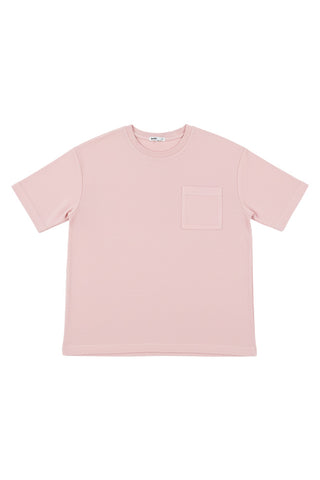 Men Short Sleeve Oversized Pocket Tee