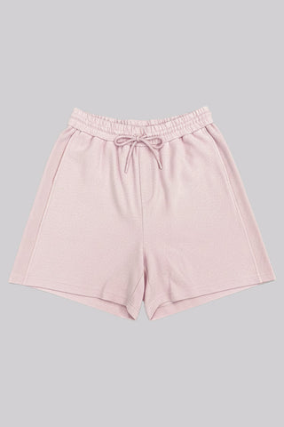 Men Banding Knit Shorts