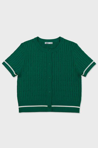 Women Short Sleeve Knit - Hunter
