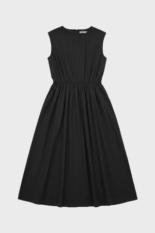 Women Woven Dress - Black