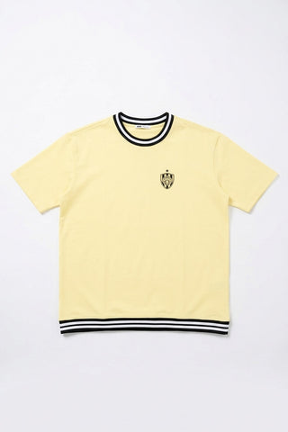 Men Short Sleeve Graphic Tee - Yellow