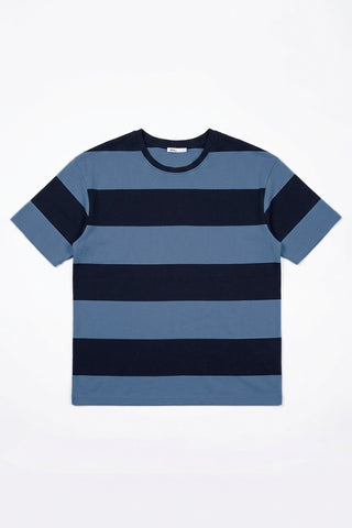 Men Short Sleeve Stripe Tee