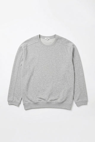 Men Long Sleeve Sweatshirt - Melange Grey