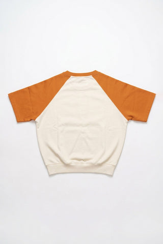 Women Short Sleeve Oversized Woodie Sweatshirt