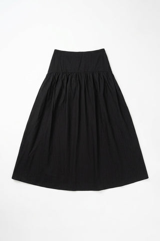 Women Woven Skirt - Black