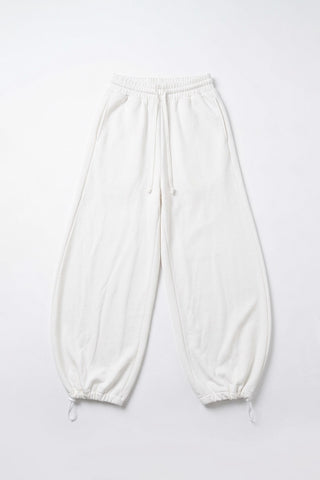 Women Long Knit Barrel Pants