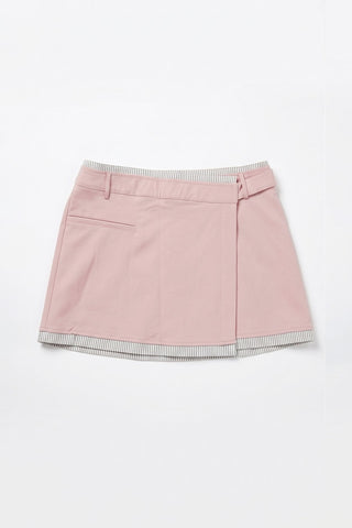 Women Woven Mini Skirt