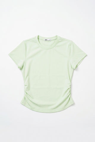 Women Short Sleeve Tee SP26 Light Olive Green
