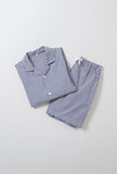 SPAO Men Short Sleeve Seersucker Pajamas SPLOE37A10 Navy