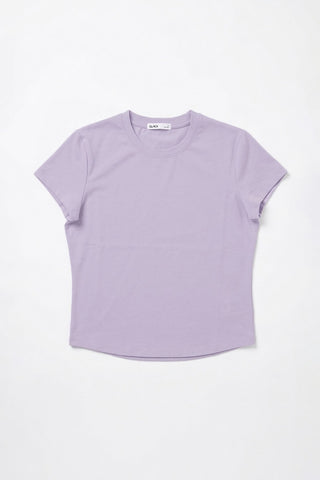 Women Short Sleeve Plain Tee