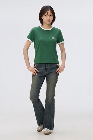 Women Short Sleeve Athletic Tee