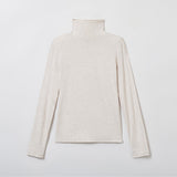 SPAO Women Long Sleeve Turtle Neck Tee SPLWE4TG03 Ivory