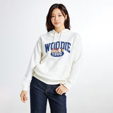 SPAO Women Long Sleeve Woodie Hoodie SPMHE49G51 Navy