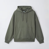 SPAO Men Long Sleeve Hooded Pullover SPMHE4TC01 Melange Grey