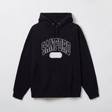 SPAO Men Long Sleeve Hooded Pullover SPMHE4TC41 Black