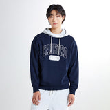 SPAO Men Long Sleeve Hooded Pullover SPMHE4TC41 Two Tone