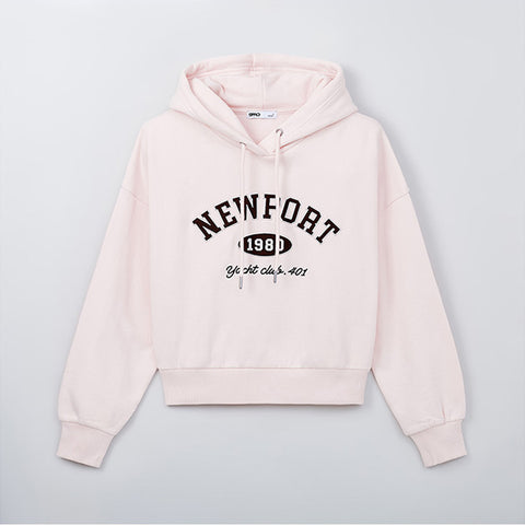 SPAO Women Long Sleeve Newport Hoodie SPMHF11G51 Pink