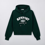 SPAO Women Long Sleeve Newport Hoodie SPMHF11G51 Hunter