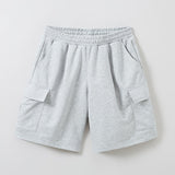 SPAO Men Cargo Short Pants SPMTE24C02 Melange Grey