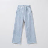 SPAO Women Corduroy Wide Band Pants SPMTE4TG31 Powder Blue