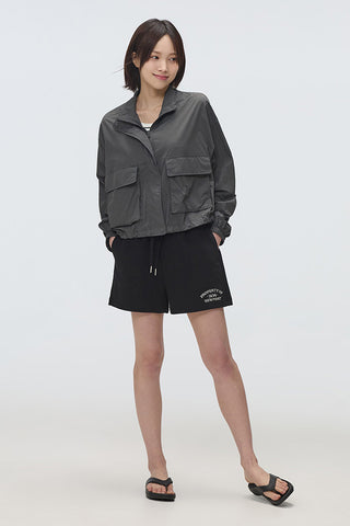 Women Newport Embroidered Shorts