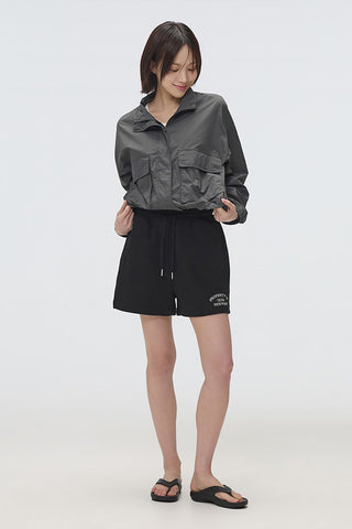 Women Newport Embroidered Shorts