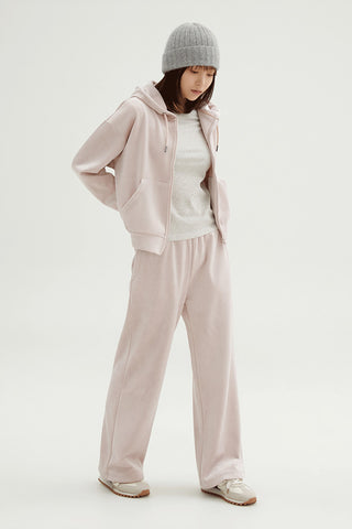 Women Corduroy Wide Banding Pants