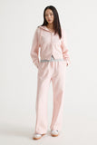 Women Soft Cotton Wide Sweatpants