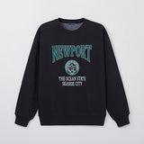 SPAO Men Long Sleeve Newport Pullover SPMWF12C53 Charcoal