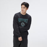 SPAO Men Long Sleeve Newport Pullover SPMWF12C53 Charcoal