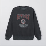 SPAO Men Long Sleeve Newport Pullover SPMWF12C53 Charcoal
