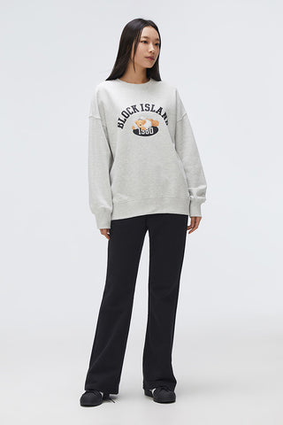 Women Long Sleeve Woodie Sweatshirt