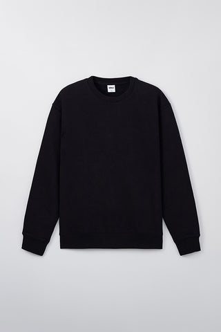 Men Long Sleeve Regular Fit Sweatshirt - Black