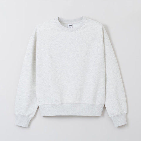 SPAO Women Long Sleeve Basic Pullover SPMWFA9G11 Oatmeal