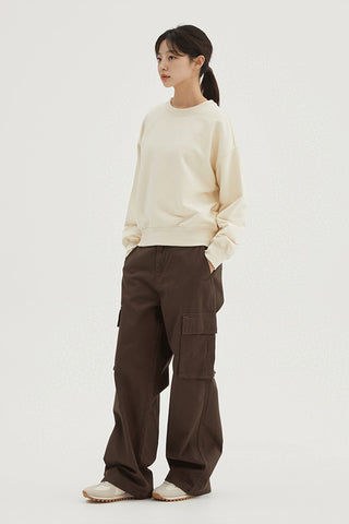 Women Long Sleeve Basic Pullover