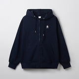 SPAO Men Long Sleeve Woodie Hoodie SPMZF12C80 Navy