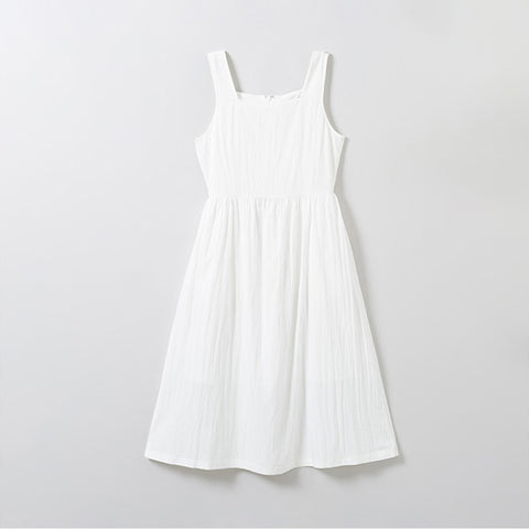 SPAO Women Sleeveless Fiber Dress SPOWE37W01 White