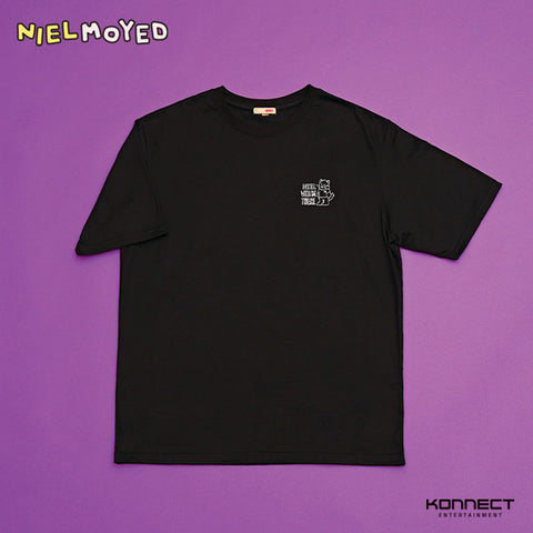 SPAO Unisex Short Sleeve T-Shirt (NIELMOYED) SPRLD49U04 Black