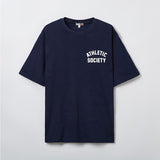 SPAO Men Short Sleeve Athletic Tee SPRPE24C61 Navy