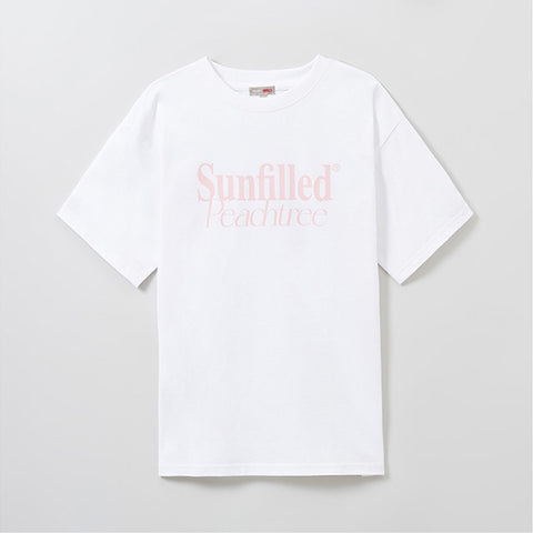 SPAO Women Short Sleeve Peach Tree Tee SPRPE24G61 White