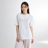 SPAO Women Short Sleeve Peach Tree Tee SPRPE24G61 Light Melange GR