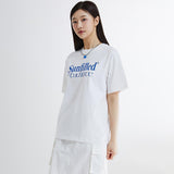 SPAO Women Short Sleeve Peach Tree Tee SPRPE24G61 White